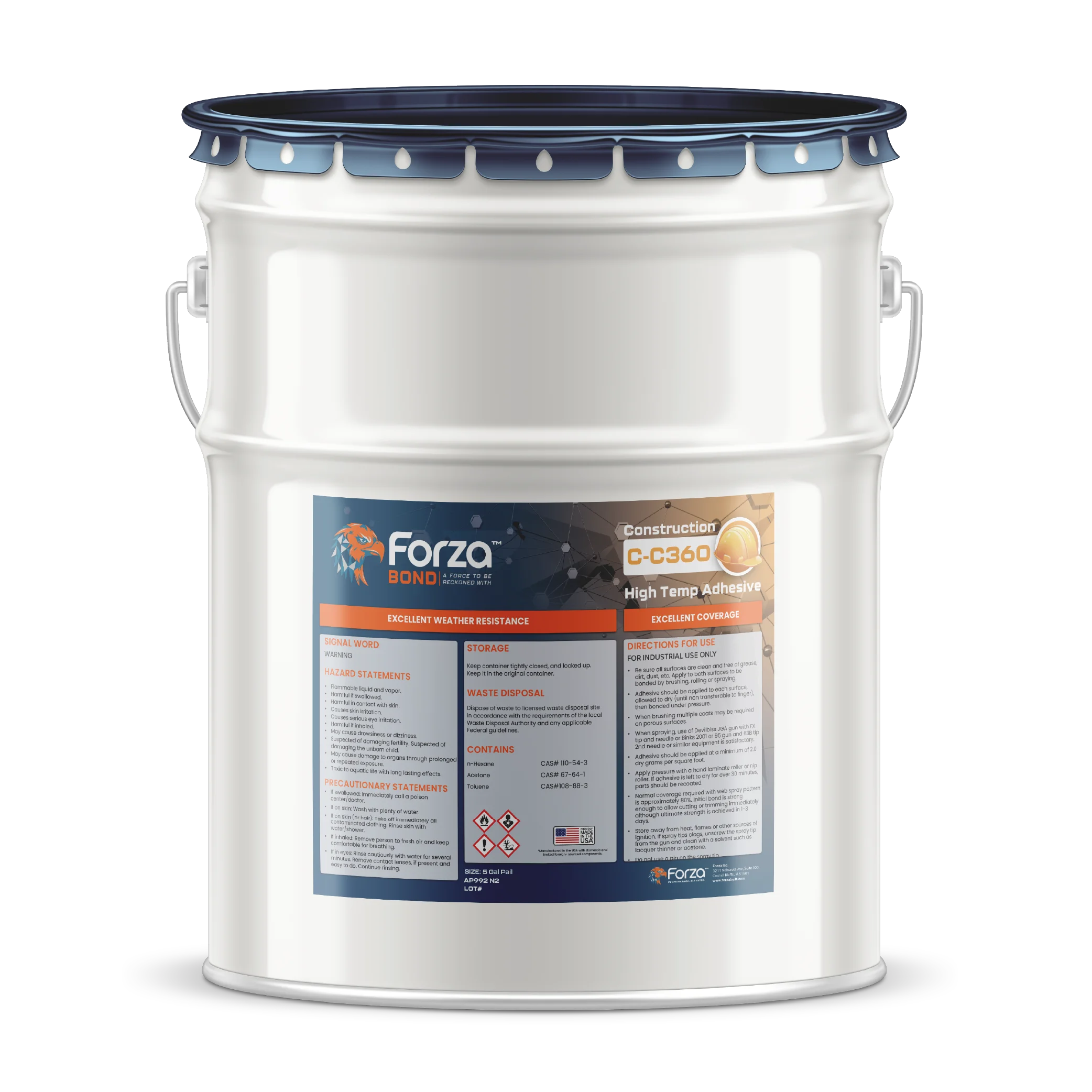 C-C360 - High-Temp Neoprene Contact Adhesive